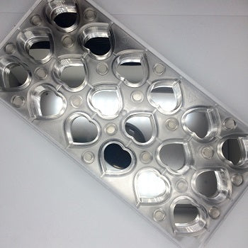 Home Chocolate Factory Heart Magnetic Mould by Home Chocolate Factory - professional pastry and chocolate equipment