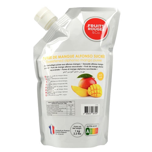 Pasturised Chato De Ica Mango puree95% fruit 5%sugar