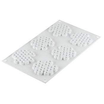 Silikomart Miel 18 Honeycomb Professional Silicon Mould by Home Chocolate Factory - professional pastry and chocolate equipment