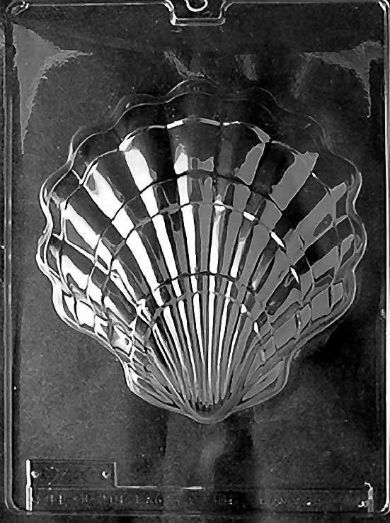 Large Shell Chocolate Mould by Home Chocolate Factory - professional pastry and chocolate equipment