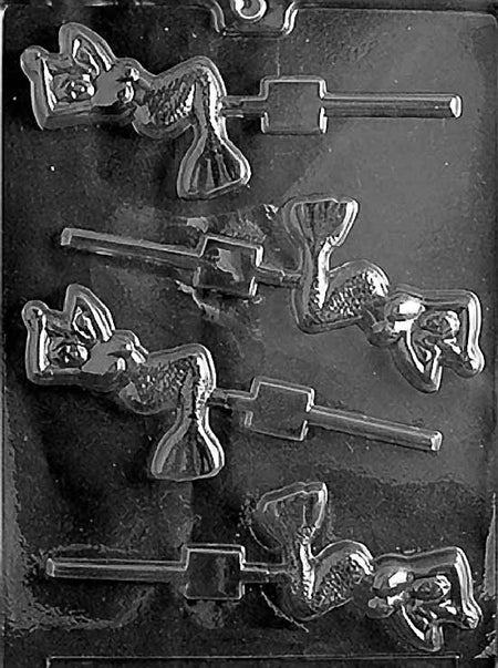 Mermaid Lollipop Chocolate Mould by Home Chocolate Factory - professional pastry and chocolate equipment
