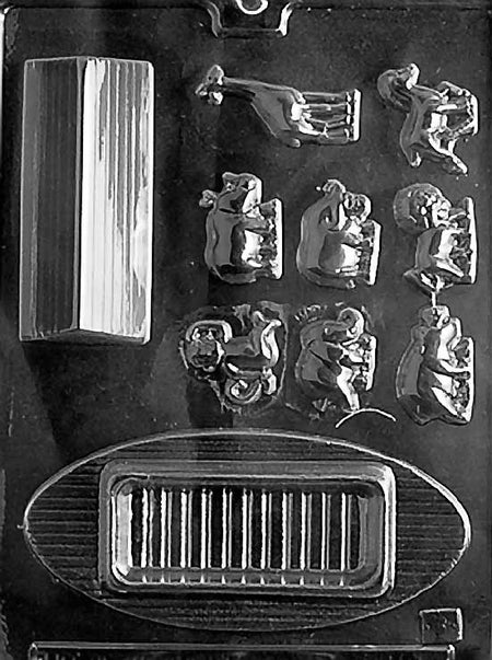 Noah's Ark Chocolate Mould - Part Two by Home Chocolate Factory - professional pastry and chocolate equipment