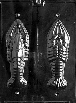 Large 3D Lobster Chocolate Mould by Home Chocolate Factory - professional pastry and chocolate equipment