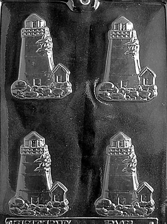 Lighthouse Chocolate Mould by Home Chocolate Factory - professional pastry and chocolate equipment