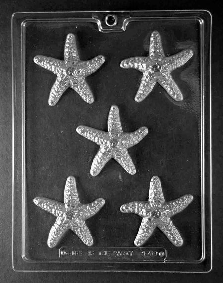 Starfish Chocolate Mould by Home Chocolate Factory - professional pastry and chocolate equipment