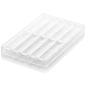 Silikomart 26g Onda-B Polycarbonate Chocolate Bar Mould by David Vidal by Home Chocolate Factory - professional pastry and chocolate equipment