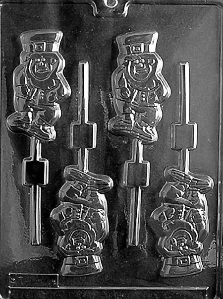 Leprechaun Lollipops Chocolate Mould by Home Chocolate Factory - professional pastry and chocolate equipment