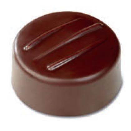 Pavoni 'Fork' Polycarbonate Praline Chocolate Mould by Home Chocolate Factory - professional pastry and chocolate equipment