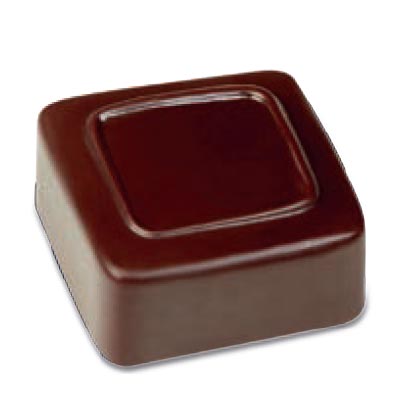 Pavoni 'Square Line' Polycarbonate Praline Chocolate Mould by Home Chocolate Factory - professional pastry and chocolate equipment