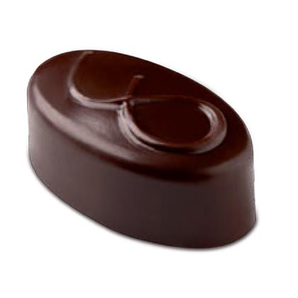 Pavoni 'Node' Polycarbonate Praline Chocolate Mould by Home Chocolate Factory - professional pastry and chocolate equipment