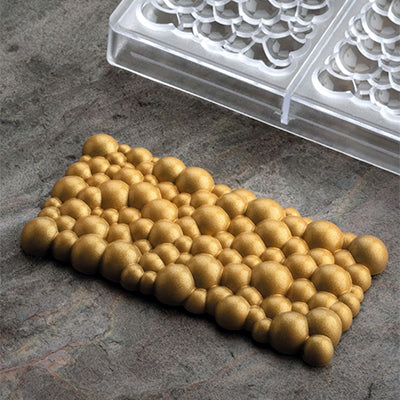 Pavoni Sparkling 100g Polycarbonate Chocolate Mould by Fabrizio Fiorani by Home Chocolate Factory - professional pastry and chocolate equipment