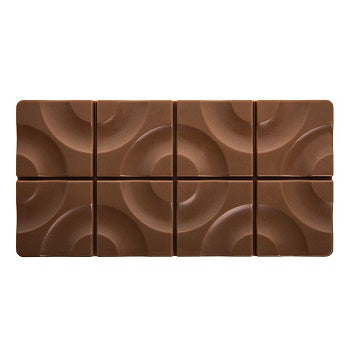 Pavoni 100g Target Polycarbonate Chocolate Bar Mould by Vincent Vallee by Home Chocolate Factory - professional pastry and chocolate equipment