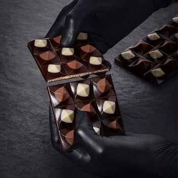 Pavoni Moulin 100 g Bar Polycarbonate Chocolate Mould by Vincent Vallee by Home Chocolate Factory - professional pastry and chocolate equipment