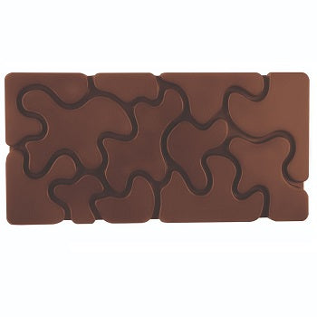 Pavoni 100g Camouflage Polycarbonate Chocolate Bar Mould by Fabrizio Fiorani