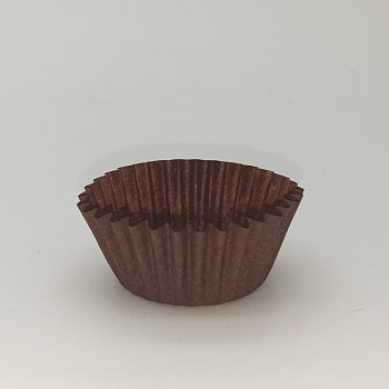 Brown Petit Four Cases - approx 100 by Home Chocolate Factory - professional pastry and chocolate equipment