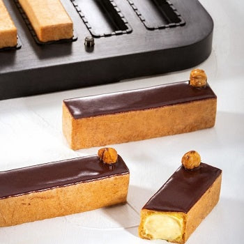 Pavoni Rectangular Cookmatic Pâte à Choux Plate