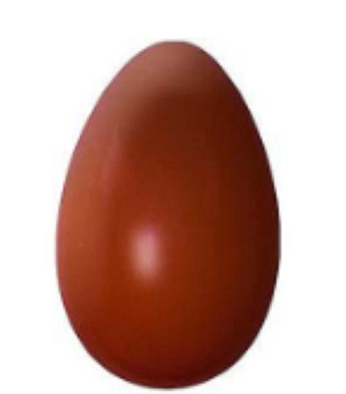 Cabrellon polycarbonate Half Egg 444x317mmm by Home Chocolate Factory - professional pastry and chocolate equipment