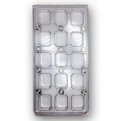 Cabrellon Rectangular Praline Magnetic Chocolate Transfer Mould by Home Chocolate Factory - professional pastry and chocolate equipment