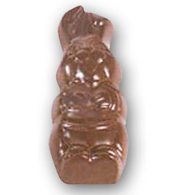 Cabrellon 70mm Bunny in Jacket Polycarbonate Chocolate Mould by Home Chocolate Factory - professional pastry and chocolate equipment