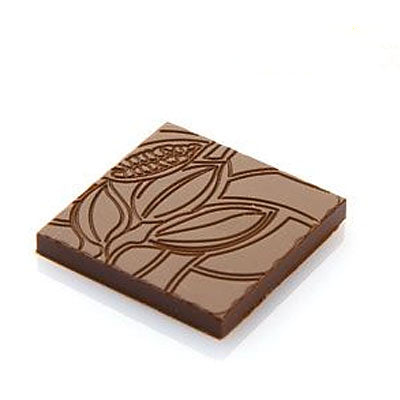 Chocolat Form 5 g Cocoa Pod Pattern Tasting Bar Polycarbonate Chocolate Mould by Home Chocolate Factory - professional pastry and chocolate equipment