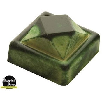 Chocolat Form Jewelled Square Praline Polycarbonate Chocolate Mould