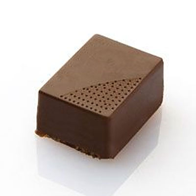 Chocolat Form Textured Rectangular Praline Polycarbonate Chocolate Mould by Home Chocolate Factory - professional pastry and chocolate equipment
