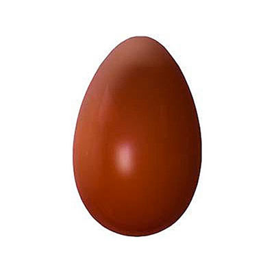 Chocolat Form 170mm Plain Easter Egg Polycarbonate Chocolate Mould by Home Chocolate Factory - professional pastry and chocolate equipment