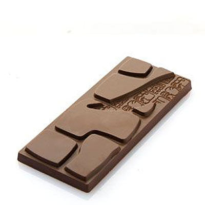 Chocolat Form 50g Carved Stone Pattern Bar Polycarbonate Chocolate Mould by Home Chocolate Factory - professional pastry and chocolate equipment
