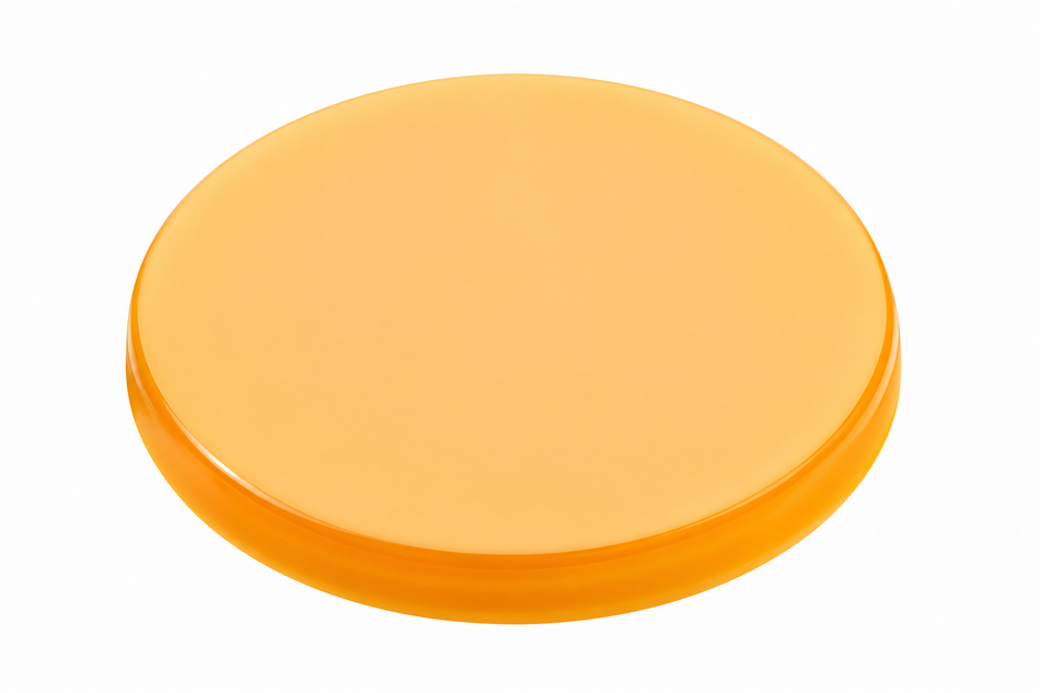 Martellato 4g 33mm Flat Disc Polycarbonate Chocolate Bar Mould