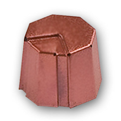 Martellato Octagonal Praline with Segment Polycarbonate Chocolate Mould by Home Chocolate Factory - professional pastry and chocolate equipment