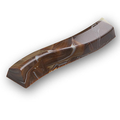 Martellato 33 g Long Waved Snack Bar Polycarbonate Chocolate Mould by Home Chocolate Factory - professional pastry and chocolate equipment