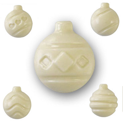 Martellato Polycarbonate Chocolate Mould Christmas Baubles Decoration