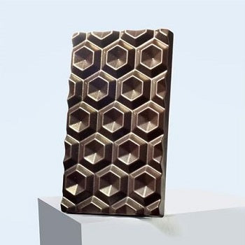 Martellato 85 g Kaleidos Polycarbonate Snack Bar Chocolate Mould by Home Chocolate Factory - professional pastry and chocolate equipment