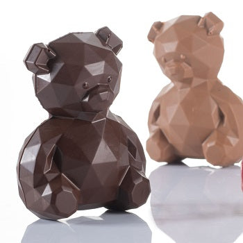 Martellato Diamond Bear Polycarbonate Chocolate Mould by Home Chocolate Factory - professional pastry and chocolate equipment