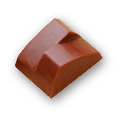 Martellato Double Upright Triangle Praline Polycarbonate Chocolate Mould by Home Chocolate Factory - professional pastry and chocolate equipment