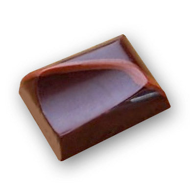 Martellato Dished Rectangular Praline Polycarbonate Chocolate Mould by Home Chocolate Factory - professional pastry and chocolate equipment