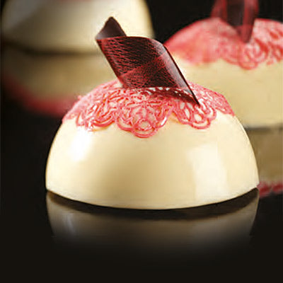 Pavoflex 'Semisphere' Professional Silicon Mould by Home Chocolate Factory - professional pastry and chocolate equipment