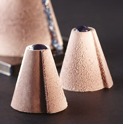 Pavoflex 'Small Cone' Professional Silicon Mould by Home Chocolate Factory - professional pastry and chocolate equipment