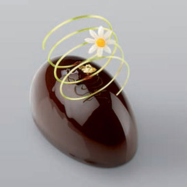 Pavoflex 'Oval' Professional Silicon Mould by Home Chocolate Factory - professional pastry and chocolate equipment