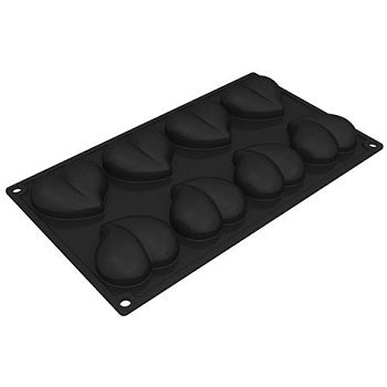 Pavoflex Heart Professional Silicon Mould by Home Chocolate Factory - professional pastry and chocolate equipment
