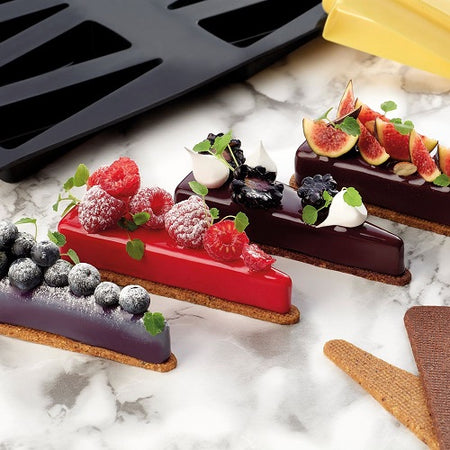 Pavoni Slake Professional Silicon Mould by Nicolas Bacheyre by Home Chocolate Factory - professional pastry and chocolate equipment