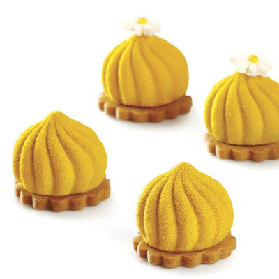 Pavoni Delice 3D Pavoflex Professional Silicon Mould by Home Chocolate Factory - professional pastry and chocolate equipment