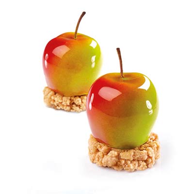 Pavoni Tutti Fruitti Apple Professional Silicon Mould