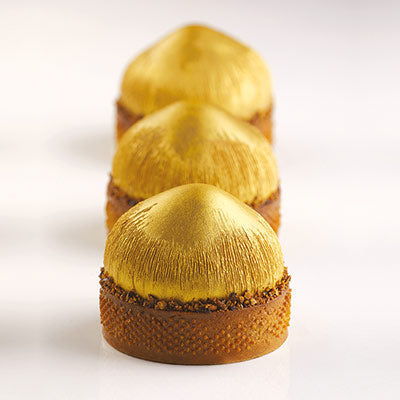 Pavoni Cedric Grolet Hazelnut Tarte Professional Silicon Mould by Home Chocolate Factory - professional pastry and chocolate equipment