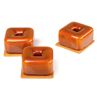 Pavoni Tulum Monoportion Entremet Professional Silicon Mould by Home Chocolate Factory - professional pastry and chocolate equipment
