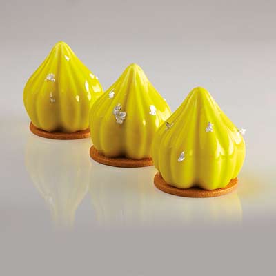 Pavoni Gel Monoportion Entremet Professional Silicon Mould by Antonio Bachour by Home Chocolate Factory - professional pastry and chocolate equipment