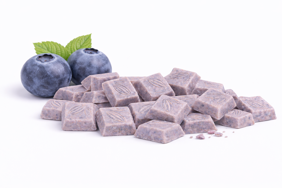 Blueberry White Chocolate Chunks - 1.5kg