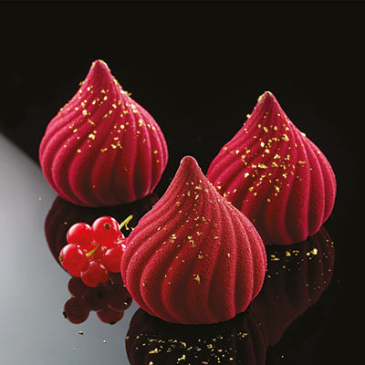 Silikomart Russian Tale 125 Monoportion Entremet Professional Silicon Mould by Home Chocolate Factory - professional pastry and chocolate equipment