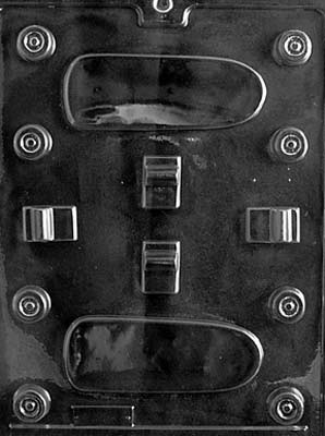 Skate Board Chocolate Mould by Home Chocolate Factory - professional pastry and chocolate equipment