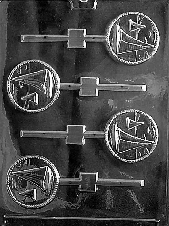 Gift Pour Box with Rings Chocolate Mould by Home Chocolate Factory - professional pastry and chocolate equipment